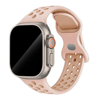 Strap For Apple Watch Band 46mm 44mm 49mm 45mm 40mm 41mm 38 42mm correa Breathable bracelet iwatch series 10 8 SE 7 6 5 9 Ultra