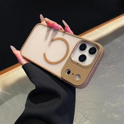 Wave Ripple Pattern for Magsafe Magnetic Phone Case for IPhone 17 Air 16 15 14 Plus 13 12 Pro MAX Translucent Protective Cover