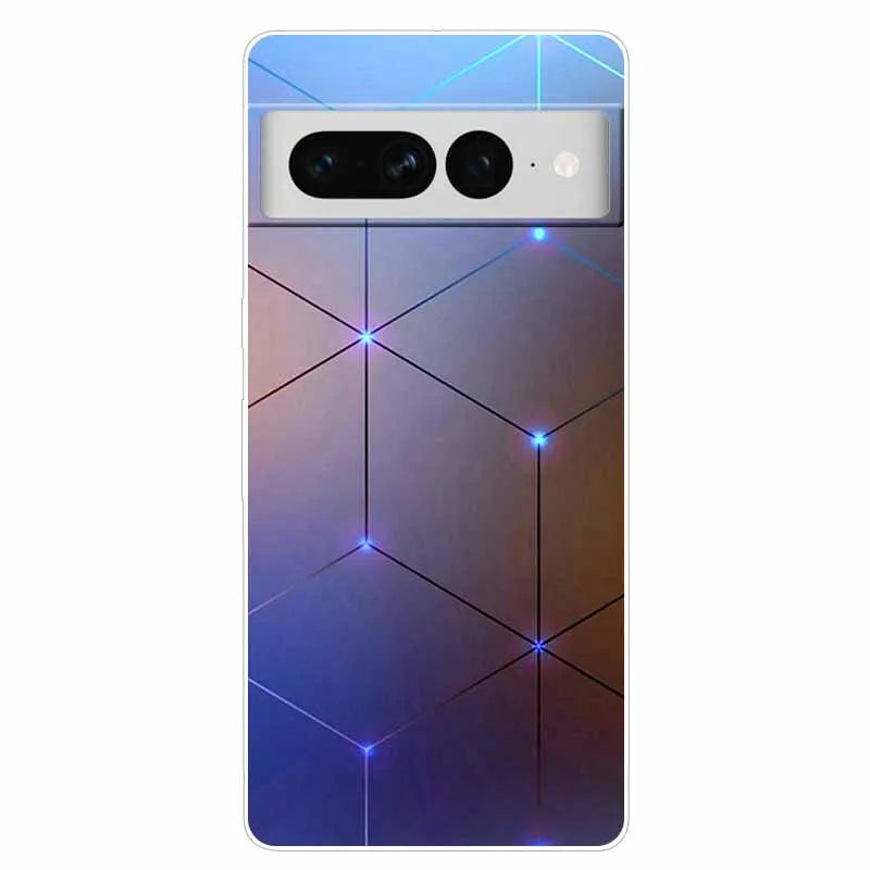 Case for Google Pixel 8 Pro / 7 7Pro Cover Pixel 8Pro Silicone Soft TPU Clear Funda for Google Pixel 8 5G Phone Shells Animals