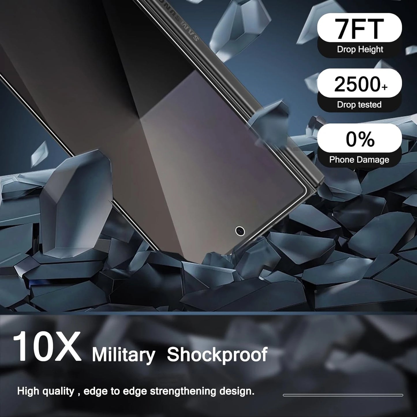 Flexible Hydrogel Film for Samsung Galaxy Z Fold 7 HD Clear Front Back Full Cover Screen Protectors for Samsung Galaxy Z Fold 7