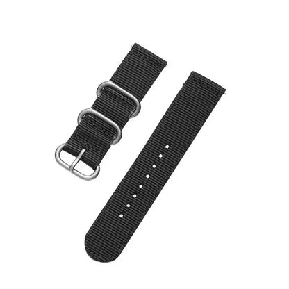 18mm 20mm 22mm 24mm Nylon strap For Samsung Galaxy watch 3 4 5 pro 6 7 46mm 42mm Active2 Amazfit Bip S3 frontier Sports band