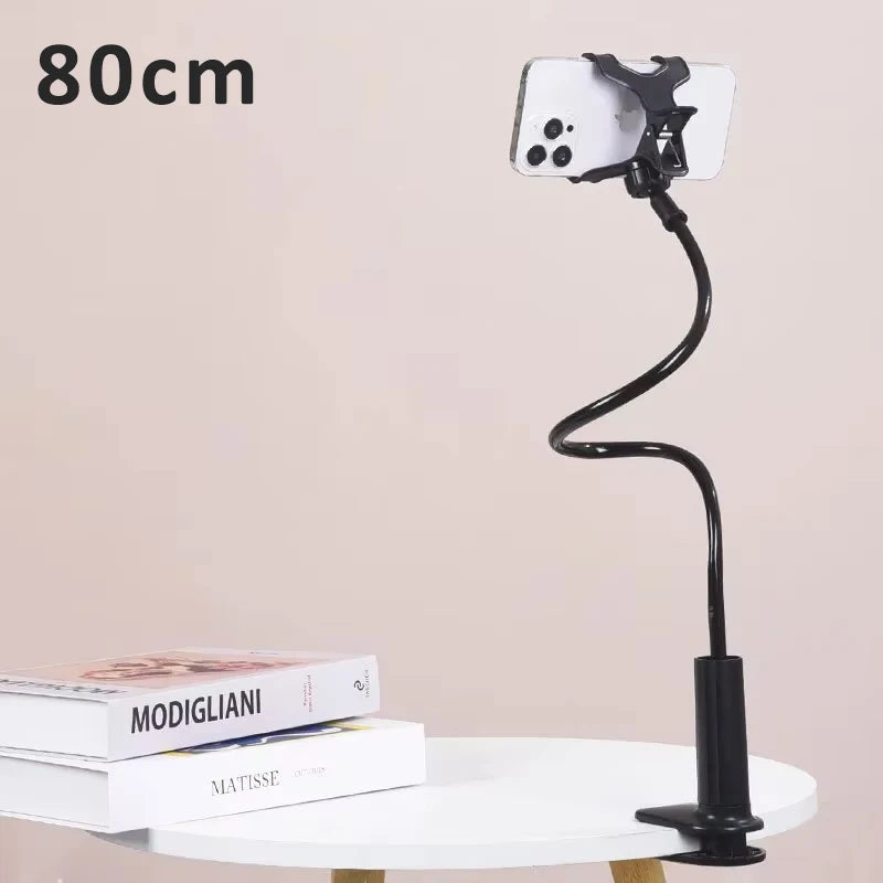 360 Clip Mobile Phone Holder Stand Portable Flexible Lazy Bed Desktop Bracket Desk Mount Stand Base For iPhone Samsung Xiaomi