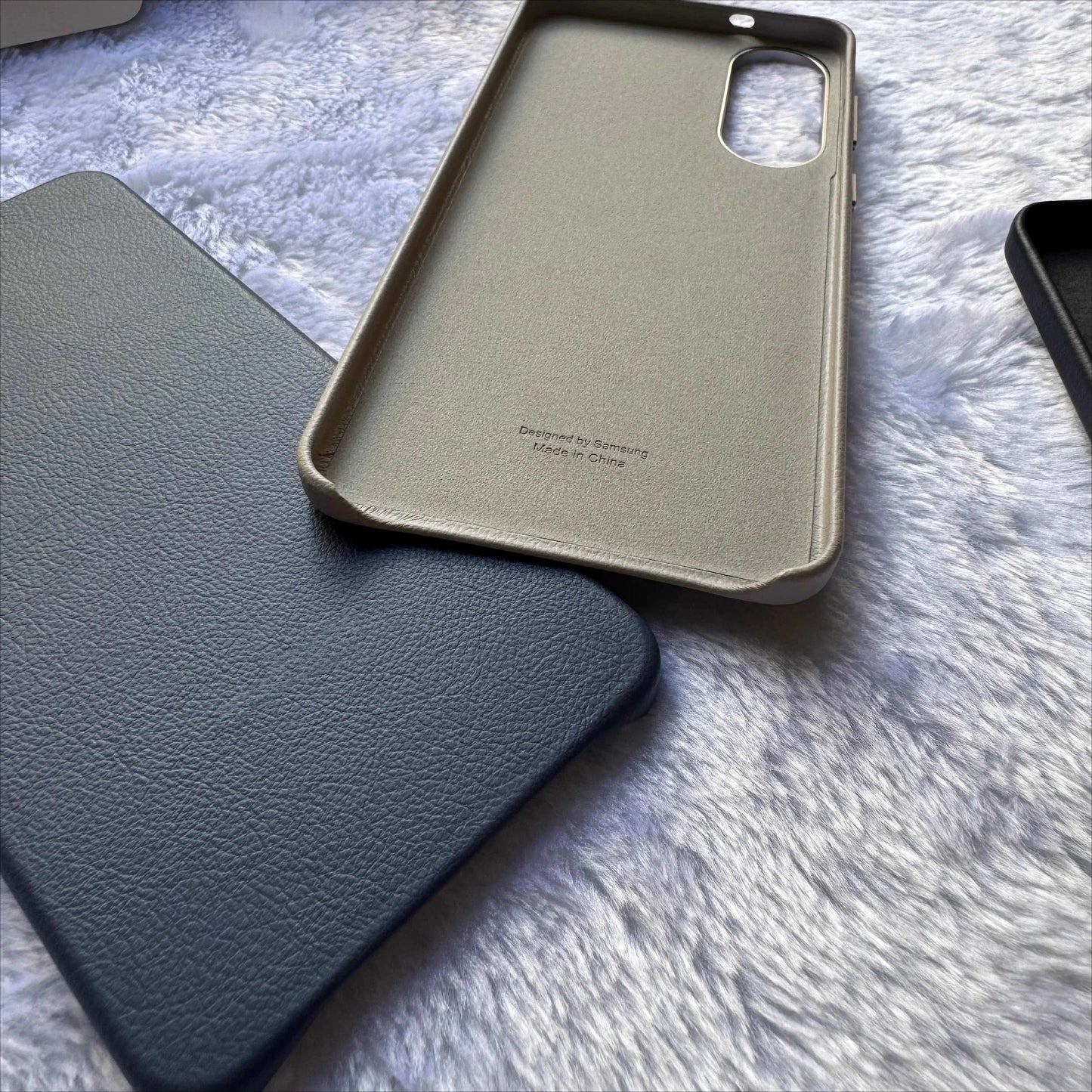 S25 Edge Genuine Leather Phone Case For Samsung Galaxy S25 Edge 5G Metal Lens Bumper Protective Premium Business Hard Cover