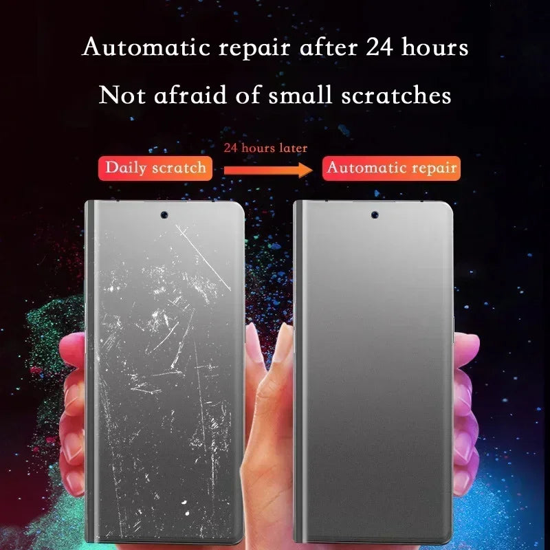 Matte Hydrogel Soft TPU Film For Samsung Galaxy Z Fold 6 5 4 3 2 5G Inner Outer Hinge Sticker Full Body Screen Protector
