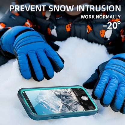 for  iPhone 17 Pro Max 17 Air Waterproof Case for Magsafe Magnetic Wireless Charging Shockproof Pouch Screen Lens Protector