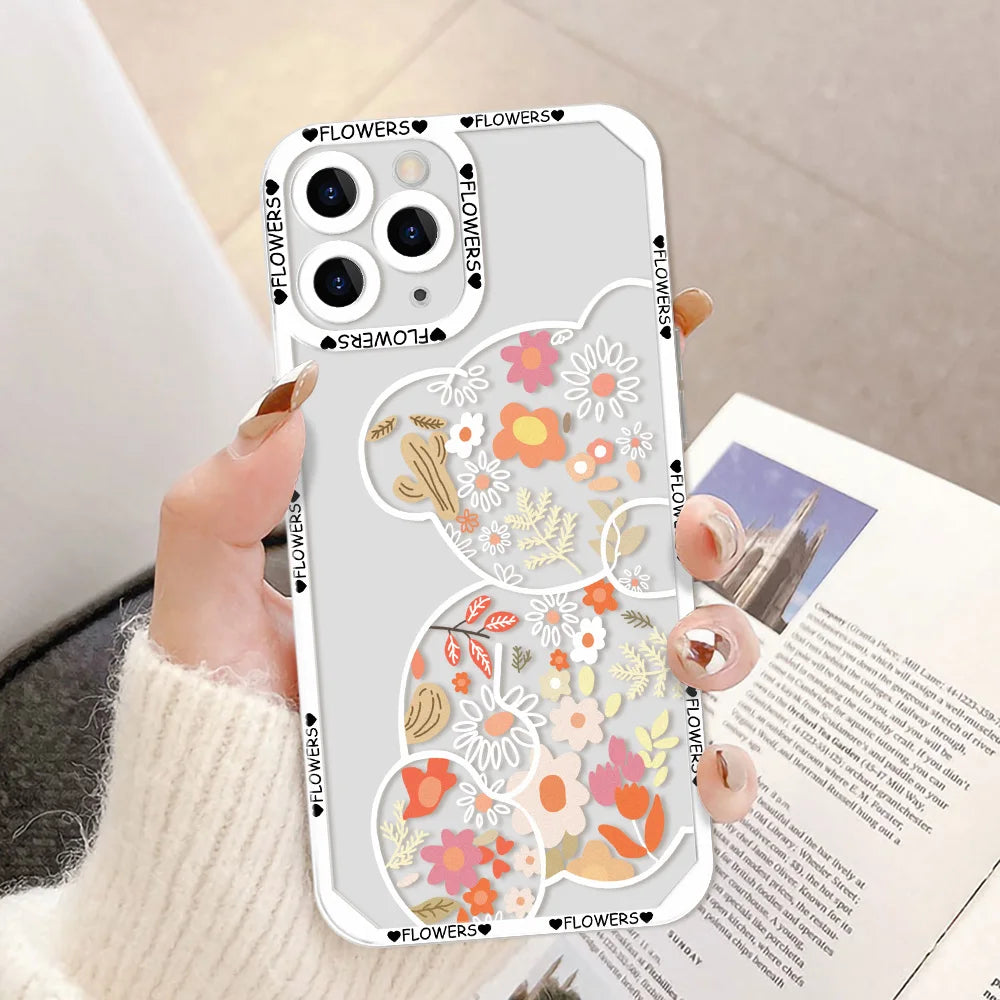 Clear Case For Samsung S23 Ultra S22 Plus S21 S20 FE A54 5G A53 A52S A33 A13 A14 A12 A21S A22 A23 A32 4G A50 A51 M14 Back Cover