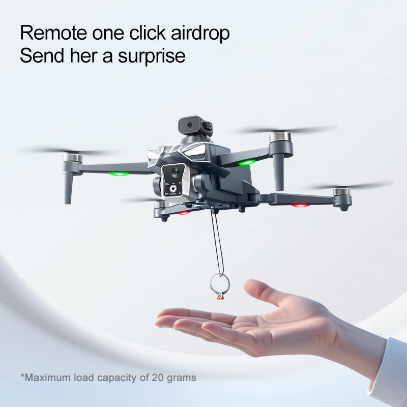 2026 K18 Max 8K Camera Drone 360° Obstacle Avoidance Panoramic Shooting 5G GPS Brushless Motor With Screen Remote Control Drone