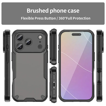 For iPhone 17 Pro Case iPhone 17 Pro Cover TPU Border Durable Matte Bumper Protective Phone Case For iPhone 17 Air Pro Max Funda