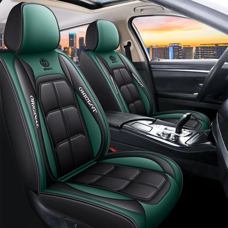All inclusive seat cover, full leather car seat cushion, Driver's seat cover or passenger seat cover, all season universal pad