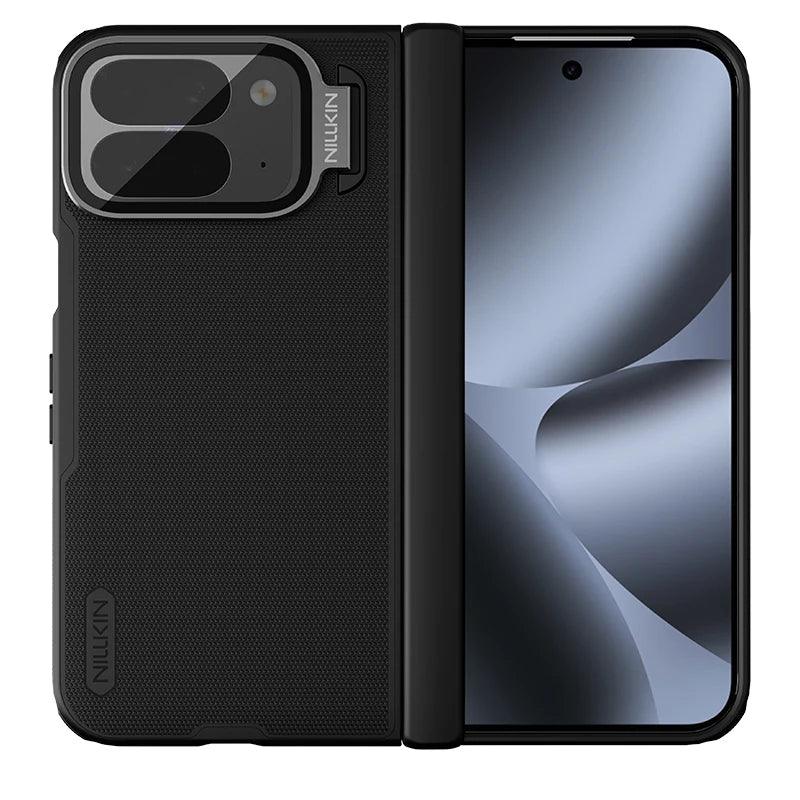 Nillkin For Google Pixel 10 Pro Fold Super Frosted Shield Prop hard PC TPU Frame Case Lens Camera Stand Cover Proteciton