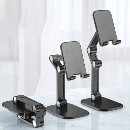 Desk Mobile Phone Holder Stand For IPhone IPad Xiaomi Adjustable Foldable Desktop Tablet Holder Universal Table Cell Phone Stand