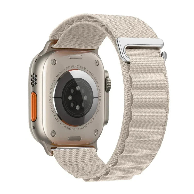 Alpine Loop Strap for Apple Watch Band Ultra 2 3 49mm 46mm 44mm 40mm 45mm 41mm 42mm 38mm Nylon Bracelet For iWatch 11 10 9 8 SE3