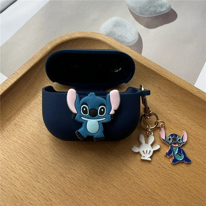 Disney DIY Cartoon Case Cover for Samsung Galaxy Buds 3 Buds 3Pro Case Earphone Accessories for Samsung Galaxy Buds3 Cover