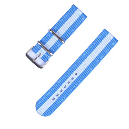 18mm 20mm 22mm 24mm Nylon strap For Samsung Galaxy watch 3 4 5 pro 6 7 46mm 42mm Active2 Amazfit Bip S3 frontier Sports band