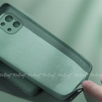 For iPhone 17 Pro Case Liquid Silicone Plain Rubber TPU Case For iPhone 17 Pro Cover Protector For iPhone 17 Air Pro Max Case