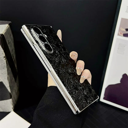 Artistic Marble Case For Samsung Galaxy Z Fold 7 Case For Samsung Galaxy Z Fold 3 4 5 6 Shockproof For Magsafe Hard Phone Cover