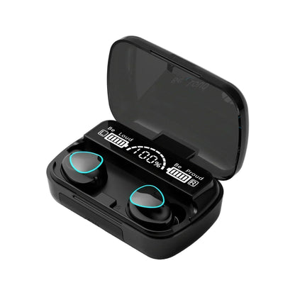 Original M10 Wireless Bluetooth Earpods - All-in-One Sports Headphones with Active Noise Canceling, Stereo Sound & Built-in Mic