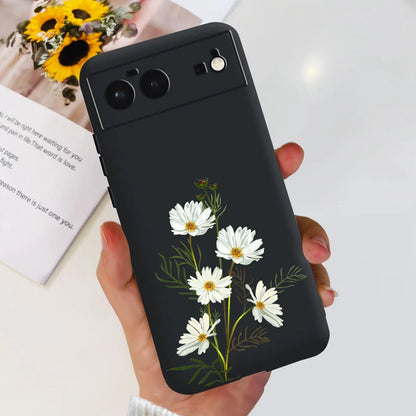 For Cover Google Pixel 6 Case Cute Cat Cartoon Bumper Back Shockproof Soft TPU Case For Google Pixel 6A 6PRO Pixel 6 Phone Cases