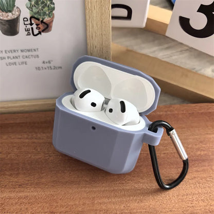 New simplicity Silicone Earphone Cases For Airpods 4-3 Headphones Case Protective Case For Apple Airpods Pro2 Covers Accessories