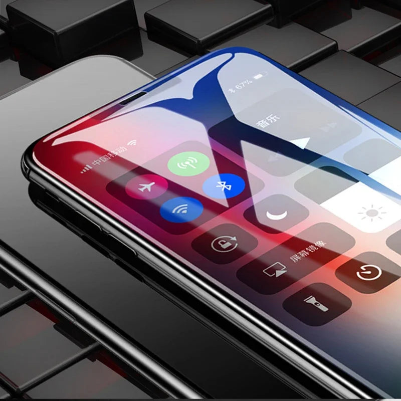 Protective Tempered Glass On For iPhone 17 16 15 14 13 12 Mini 11 Pro XS Max XR X 8 7 Plus SE 2022 2020 Screen Protector Glass