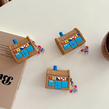 For Airpods 4 3D Cartoons Case For Airpods 1 2 Pro3 Pro2 Earphone case Cute Wireless Charging Headset Cover Cute