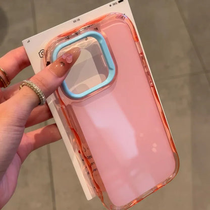 Luxury Jelly Candy Shockproof Case for iPhone 16 15 14 Plus 13 12 11 Pro Max Soft Hit Color Bumper Armor Aesthetic Phone Cover