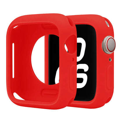 Soft Silicone Case For Apple Watch 46mm 44mm 45mm 40mm 41 49mm 38 42 mm Protection Shell Cover iWatch Series Ultra 10 9 8 7 SE 6