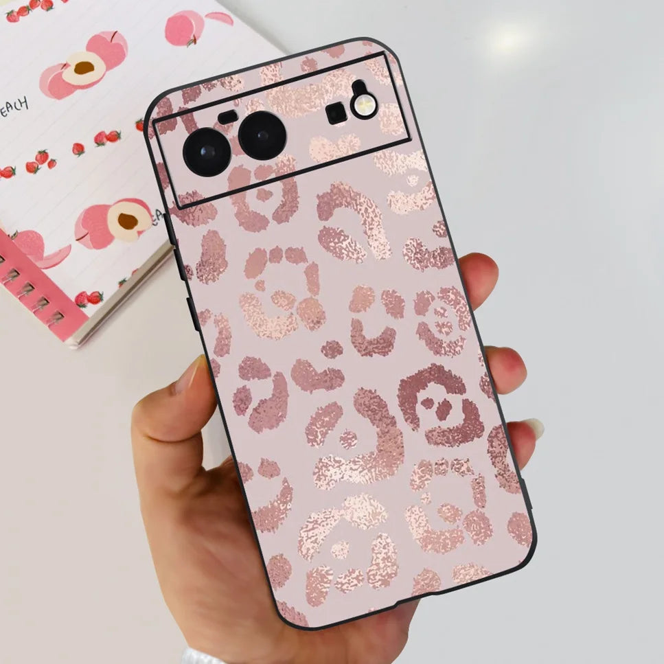 For Cover Google Pixel 6 Case Cute Cat Cartoon Bumper Back Shockproof Soft TPU Case For Google Pixel 6A 6PRO Pixel 6 Phone Cases