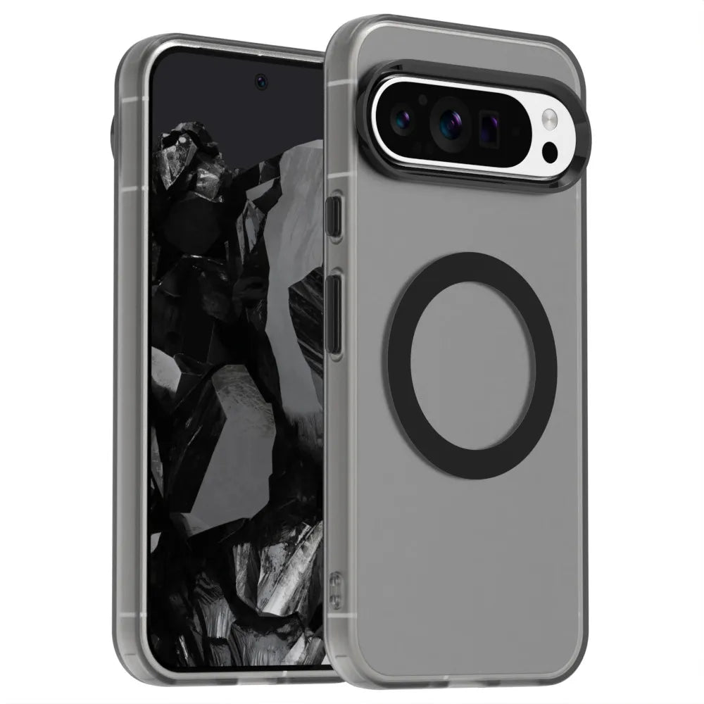 Matte Clear Magnetic Wireless Charge Armor Magsafe Case For Google Pixel 10 9 8 Pro XL 8A Military Shockproof Candy Color Cover