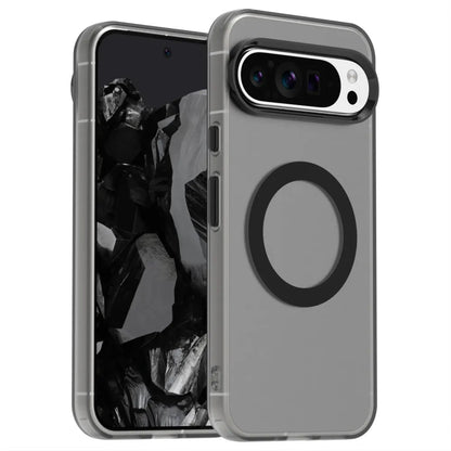 Matte Clear Magnetic Wireless Charge Armor Magsafe Case For Google Pixel 10 9 8 Pro XL 8A Military Shockproof Candy Color Cover