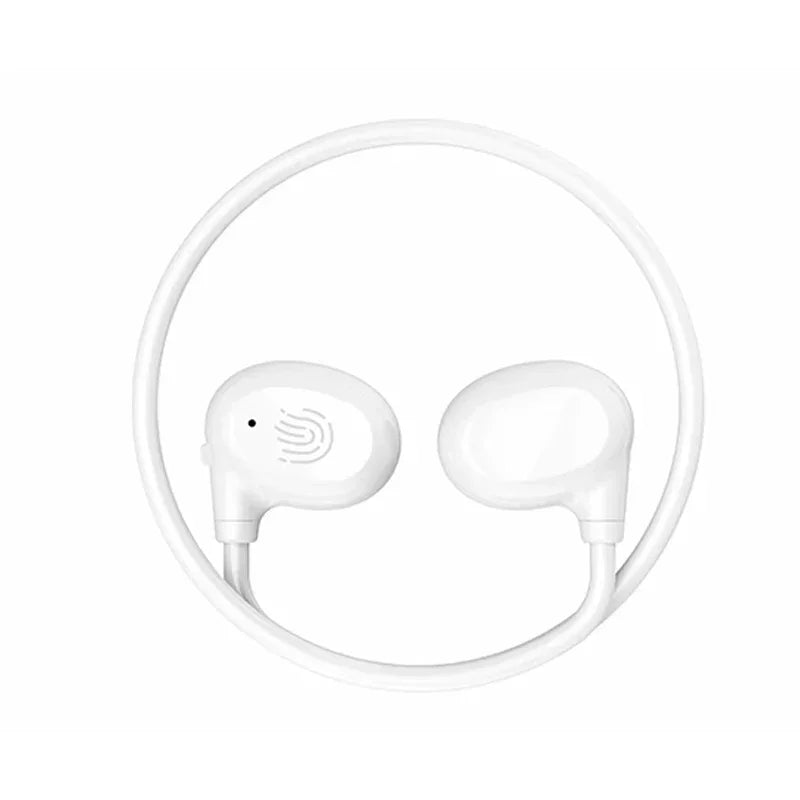 Neckband AIR bone conduction headphones wireless Bluetooth Headset with mic sports running non-ear-wearing For Xiaomi iPhone 15