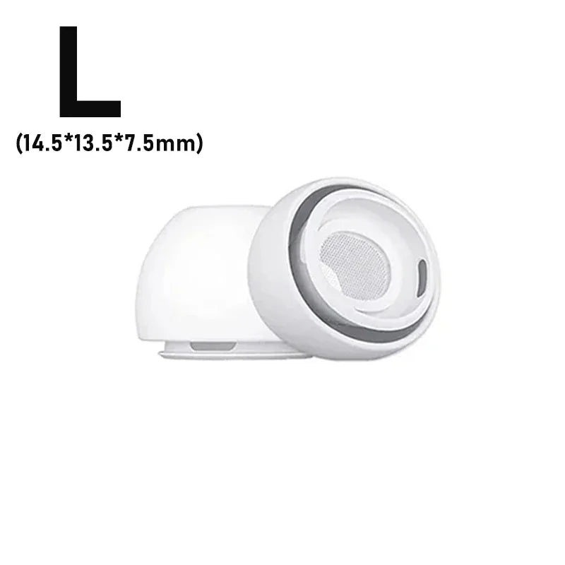 Soft Silicone Ear Tips for Airpods Pro 1/2 Protective Earbuds Cover with Noise Reduction Hole Ear-pads For Apple Air Pods Pro - covers4phones