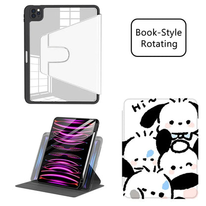 Pochacco Ipad Case for 10th Generations 10.9in Pro 11in Cartoon Case Air 4 5 Mini6 8.3in Tablet Case 9th 10.2in Protective Cases