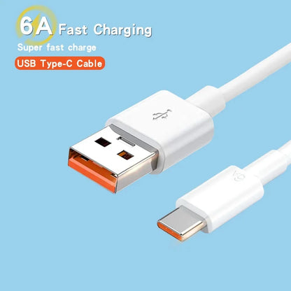 Total 120W USB Charger Type C Fast Charging Wall Charger Adapter EU/US Plug Travel Charger For iPhone 15 Samsung  Xiaomi Huawei