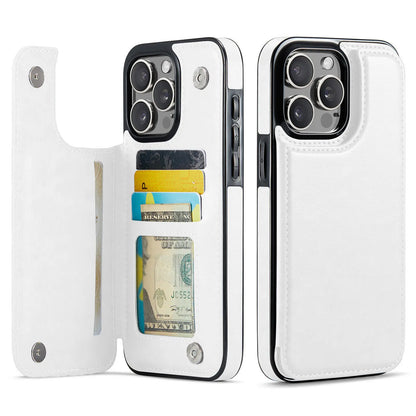 Wallet Card Holder Case for iPhone 16 15 14 13 12 11 Pro Max XS XR Leather Cover