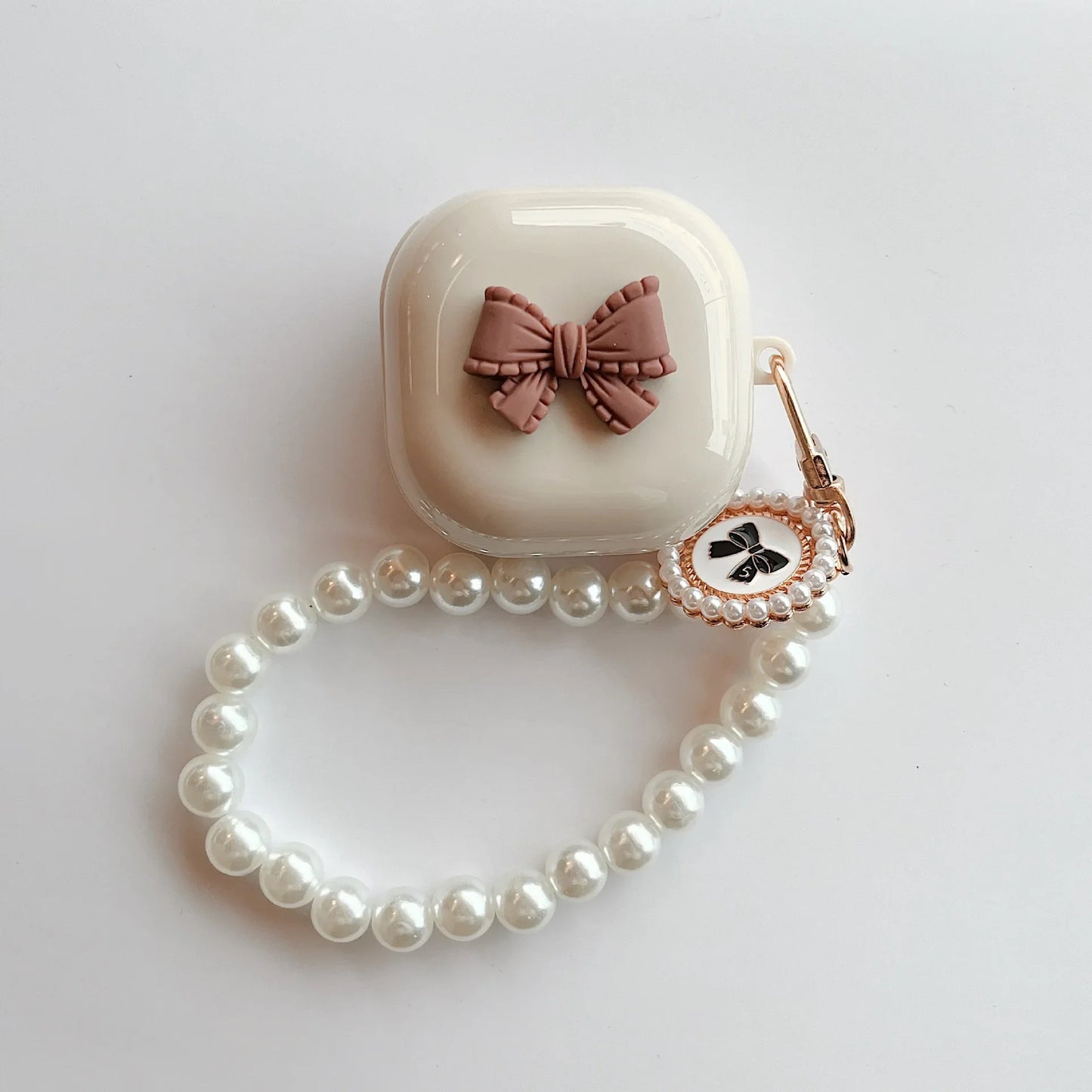 New DIY Fro Samsung Galaxy Buds FE 2 Pro Live Earphone Cover, Suitable for Samsung Galaxy Bugs 3 Pro Buds 3, with Keychain
