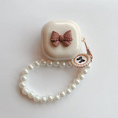 New DIY Fro Samsung Galaxy Buds FE 2 Pro Live Earphone Cover, Suitable for Samsung Galaxy Bugs 3 Pro Buds 3, with Keychain