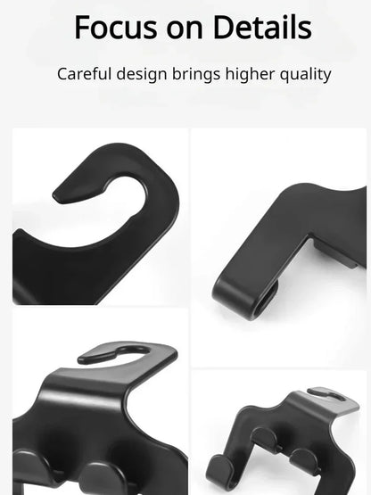 Car Seat Hook Multifunctional Phone Holder  Multifunctional Storage Hook for The Back of Car Interior Seats Hanger Storage