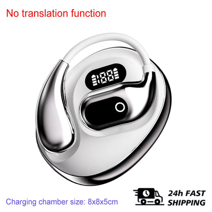 Ai Two-Way Real time Translators Earphone 144 Languages Wireless Bluetooth Smart Voice Translator Headphones For Travel Business