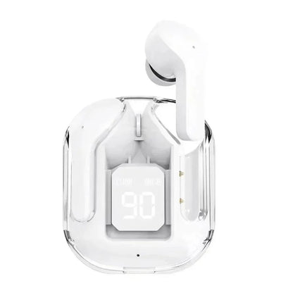 True Wireless Bluetooth Headset Transparent Design with LED Digital Display Stereo Sound TWS Earphones for Sports Working-Air 31