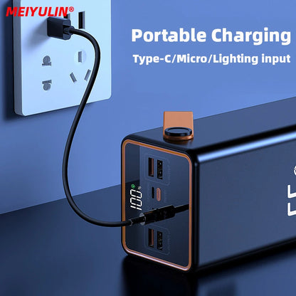 50000mAh Large Capacity Power Bank 30000mAh PortableUSB C 22.5W Fast Charging External Spare Battery For IPhone Xiaomi Samsung