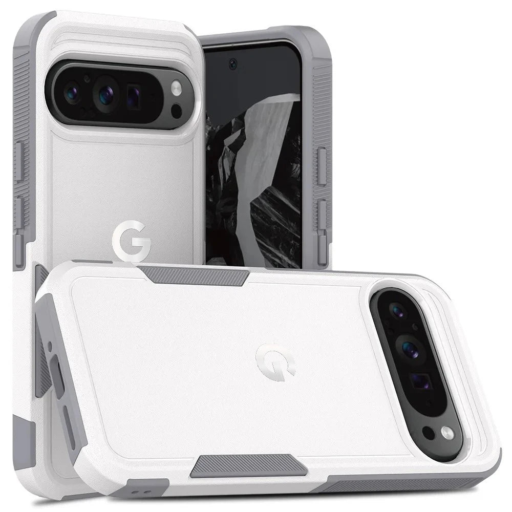 2IN1 Military Grade Anti-Drop OTT Armor Phone Case For Google Pixel 10 Pro XL 9 Pro 8 7 A Rugged Shockproof Protect Cover Funda