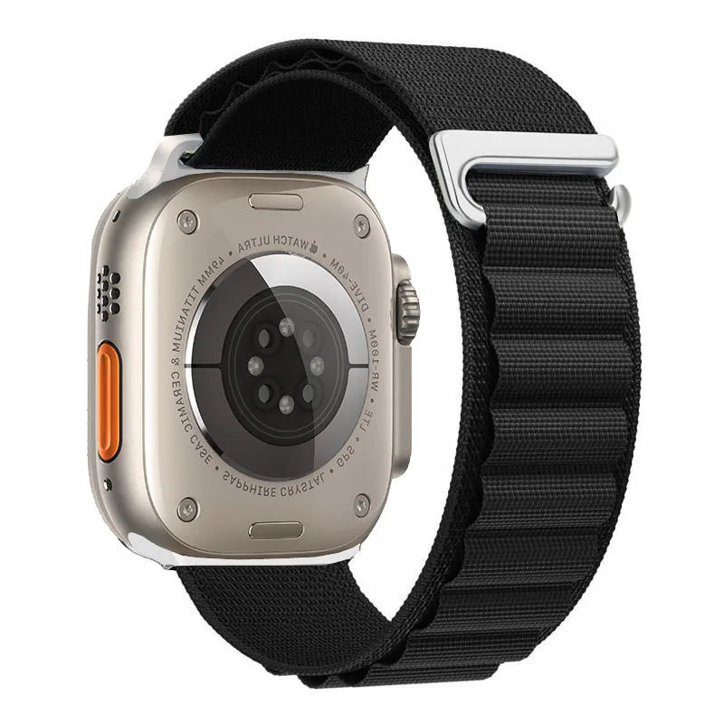 Alpine Loop Strap for Apple Watch Band Ultra 2 3 49mm 46mm 44mm 40mm 45mm 41mm 42mm 38mm Nylon Bracelet For iWatch 11 10 9 8 SE3