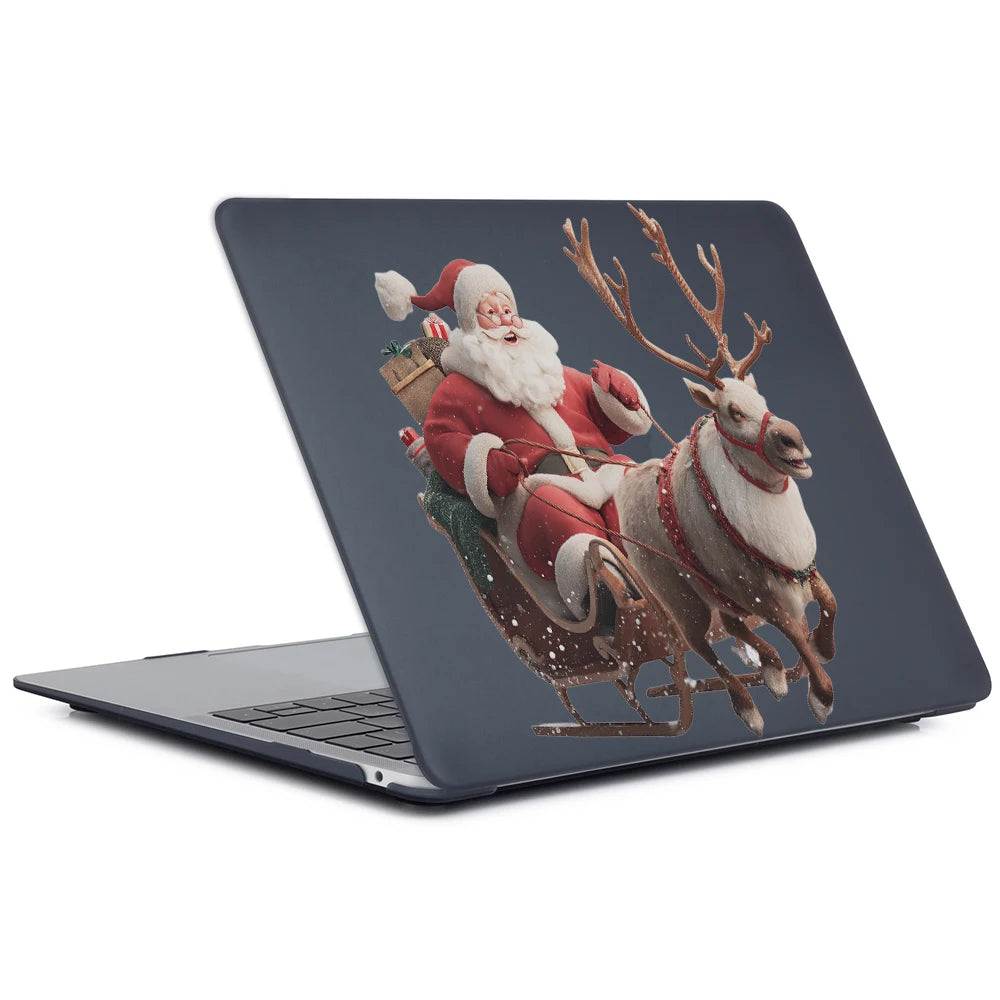 Santa Claus Print Laptop Case for MacBook Pro 14 Case 2025 M5 A3434 screen protector & keyboard cover for MacBook Air 13 M4 15