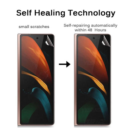 Front Back Soft Hydrogel Matte Film For Samsung Galaxy Z Fold 2 3 4 5 6 SE W21 W22 W23 W24 W25 Clear Frosted Screen Protector