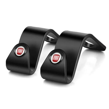 Multifunctional car seat headrest hanger bag hook organizer bracket for Fiat Ducato 500 500L Panda Grande Punto car accessories