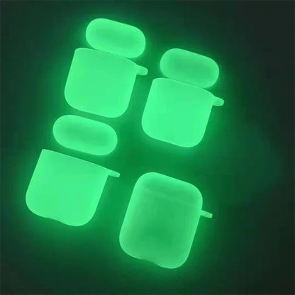 Night Light Luminous Silicone Soft Earphone Case for Apple Airpods 3 2 1 Pro 2 Air Pods Pro2 3rd 2rd Generation Headphone Cover