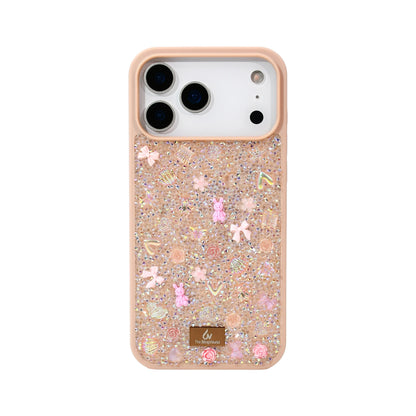 For IPhone 17 Pro Max/IPhone Air/17 Pro/17 Crystal Phone Case 3D Trinket Diamond Rhinestone Inlaid Fashion Glitter Back Cover