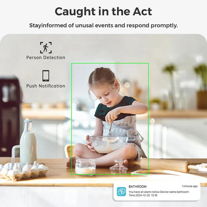 4K HD Mini Camera Wireless WIFI Camera Supports 5X zoom, motion detection, remote viewing,120° Live Streaming nanny DIY camera