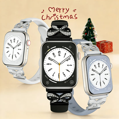 Christmas Bands for Apple Watch Band Silicone Sport Strap for iWatch Ultra Serie11-SE,Stylish Watch Band,Lightweight Band